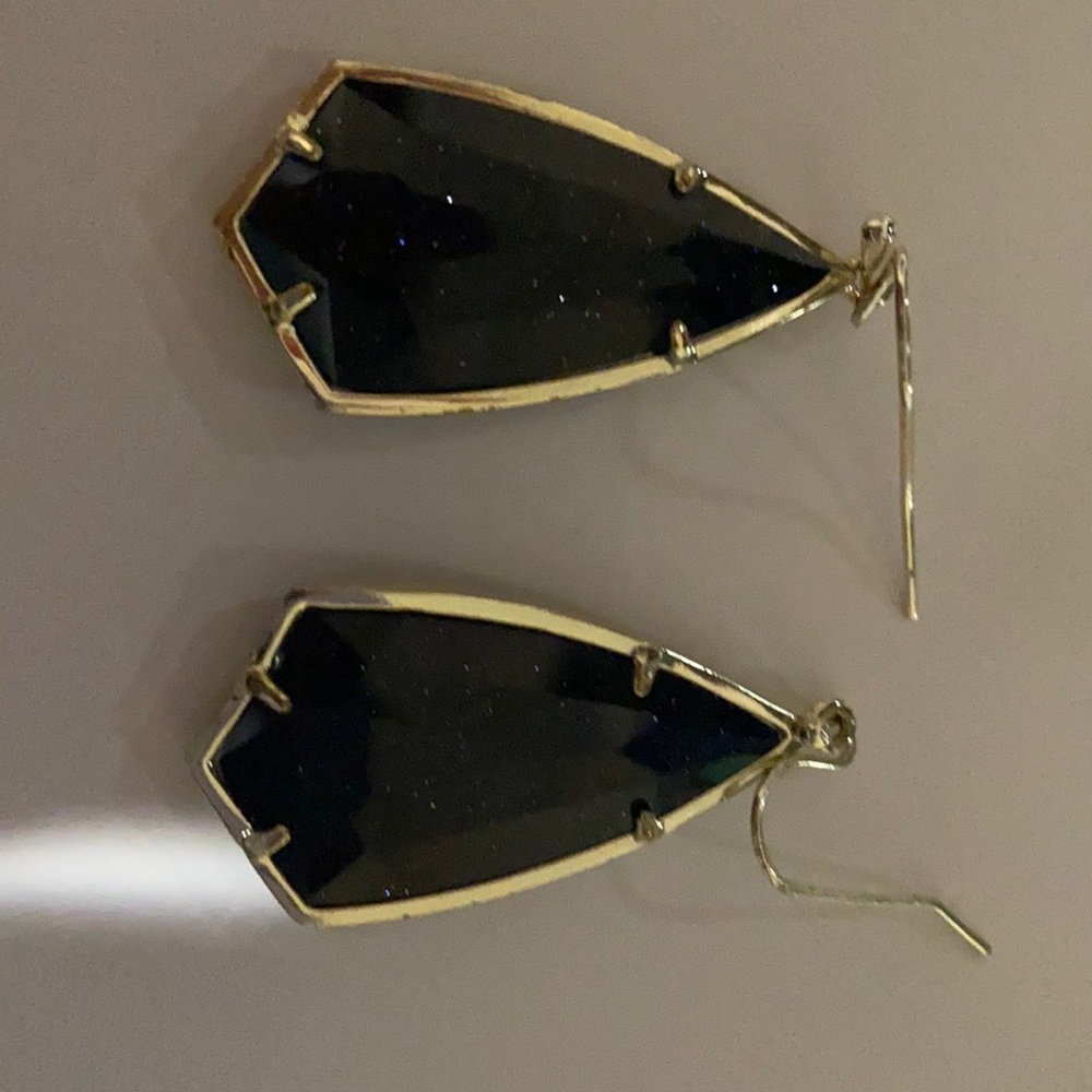 Kendra Scott Alex earrings-Navy